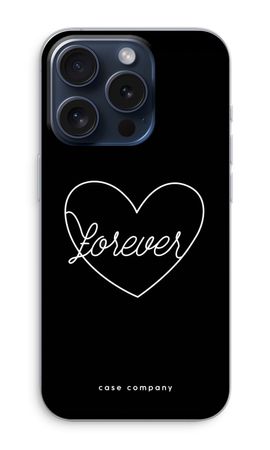 Forever heart black