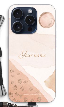 Gold Spots Namecase - Blush