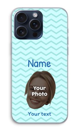 Personalized Face - Stripes Pattern