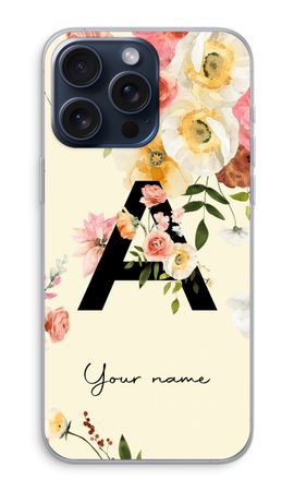 Flirty Flowers Monogram