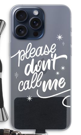 Don't call