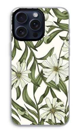 White flower pattern