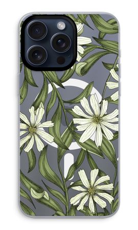 White flower pattern