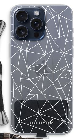Geometric lines white