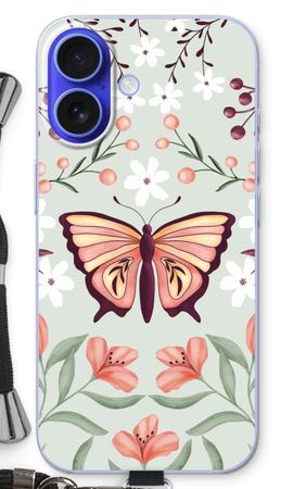 Butterfly in a floral world