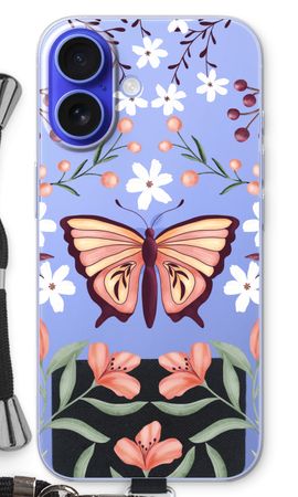 Butterfly in a floral world