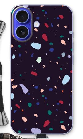 Dark Rounded Terrazzo