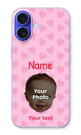 Personalized Face - Hearts N°2