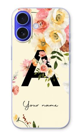 Flirty Flowers Monogram