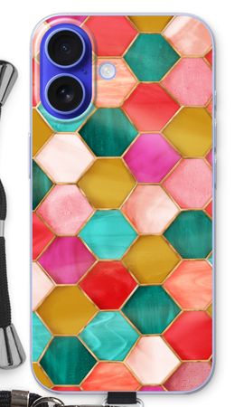 Hexagons in stained glass