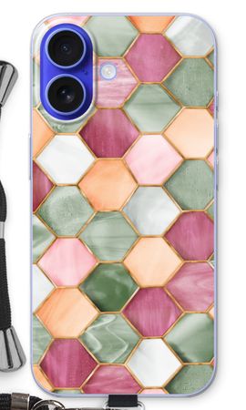 Hexagons in stained glass