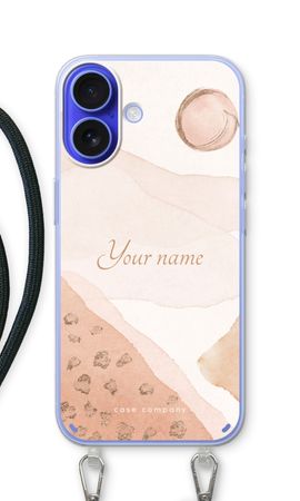 Gold Spots Namecase - Blush