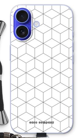 Cubes black and white