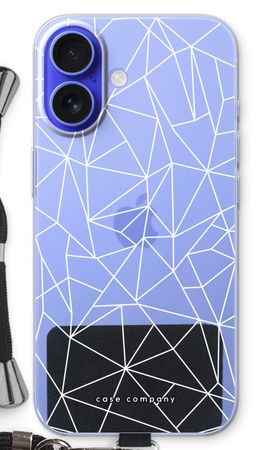 Geometric lines white