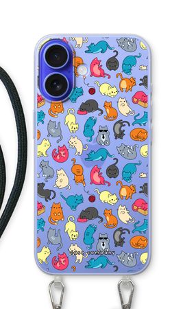 Colourful cats