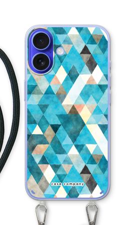 Coloured triangles blue