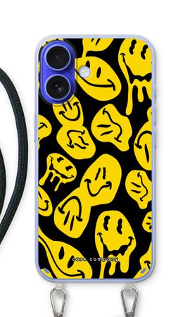 Melting smiley - Yellow