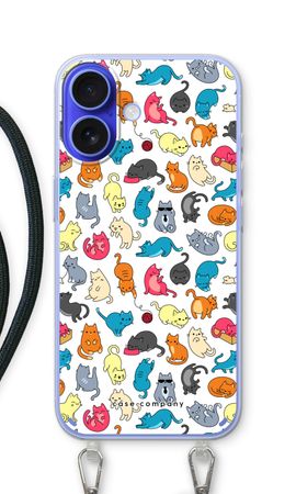 Colourful cats