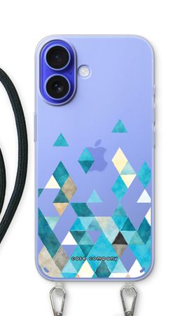 Coloured triangles blue