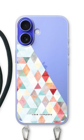 Coloured triangles pastel
