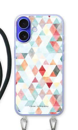 Coloured triangles pastel