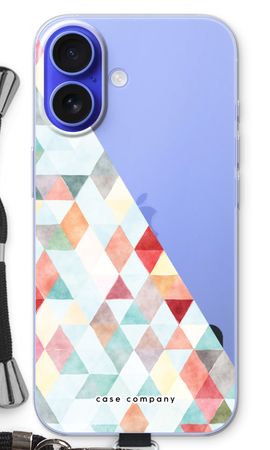 Coloured triangles pastel