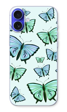 Blue & Green Butterflies