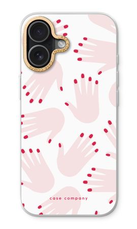 Hands pink