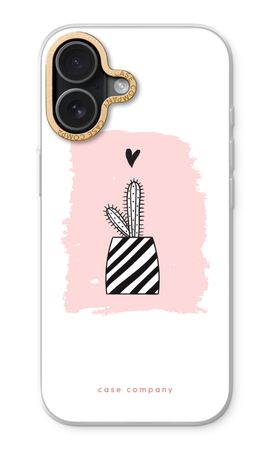 Black and white cactus