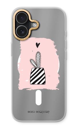 Black and white cactus