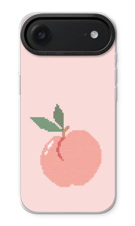 Stitched Peach