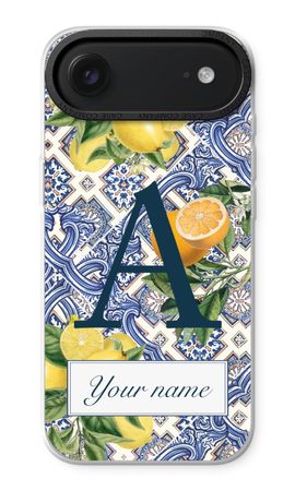 Monogram Blauwe tegels