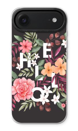 Hello in flowers