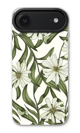 White flower pattern