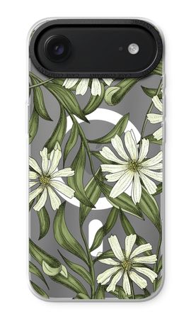 White flower pattern