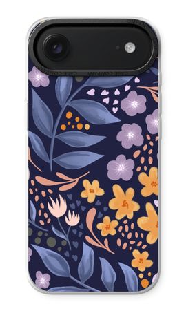 Flowers with blue leaves