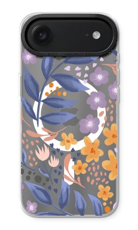 Flowers with blue leaves
