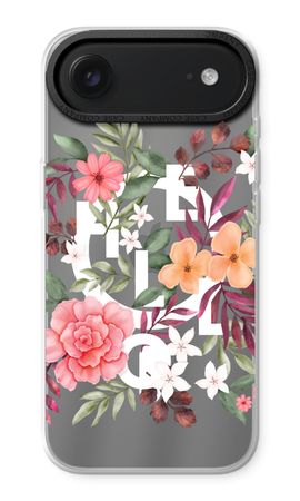 Hello in flowers