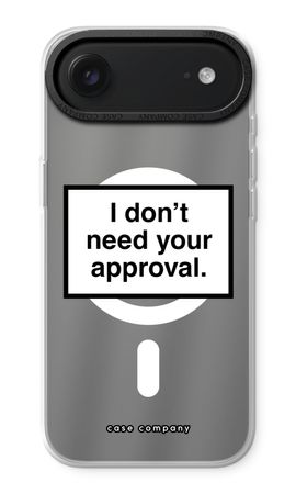 Don't need approval