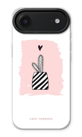 Black and white cactus