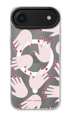Hands pink