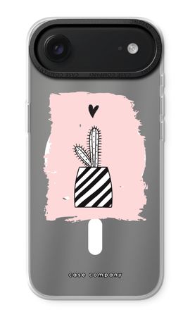 Black and white cactus