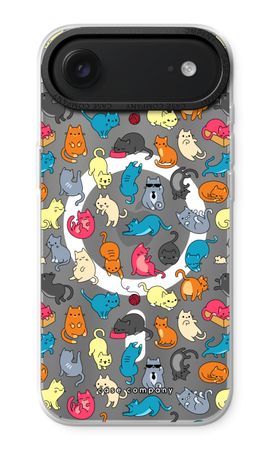 Colourful cats