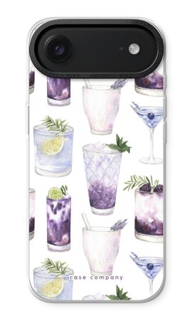 Violet cocktails