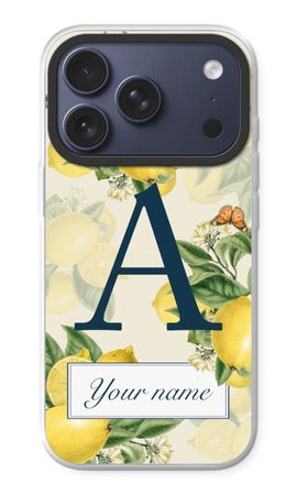 Monogram Lemons, Oranges of Peaches