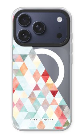 Coloured triangles pastel