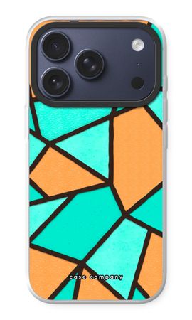 Stained glass - Orange