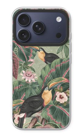 Tropical jungle toucan