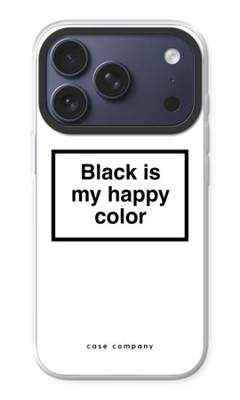Black is my happy color