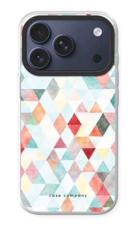 Coloured triangles pastel